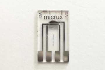 Thin-film Platinum InterDigitated Array Microelectrode (10/10 µm) 
