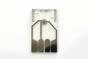 Thin Layer Microfluidic Single Sensor Platinum
